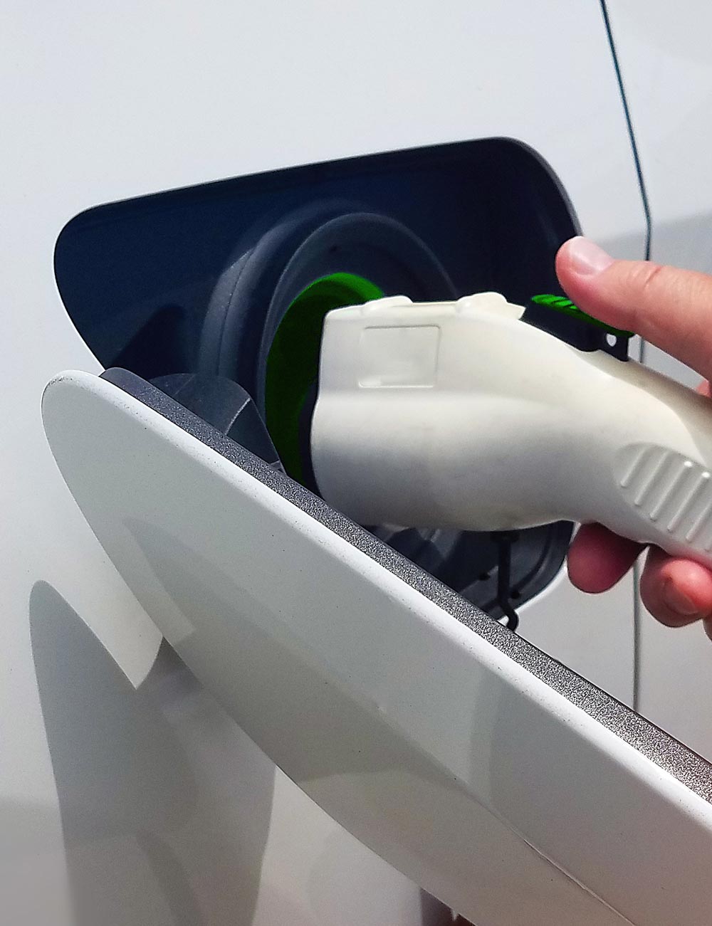 Electric car charging at home