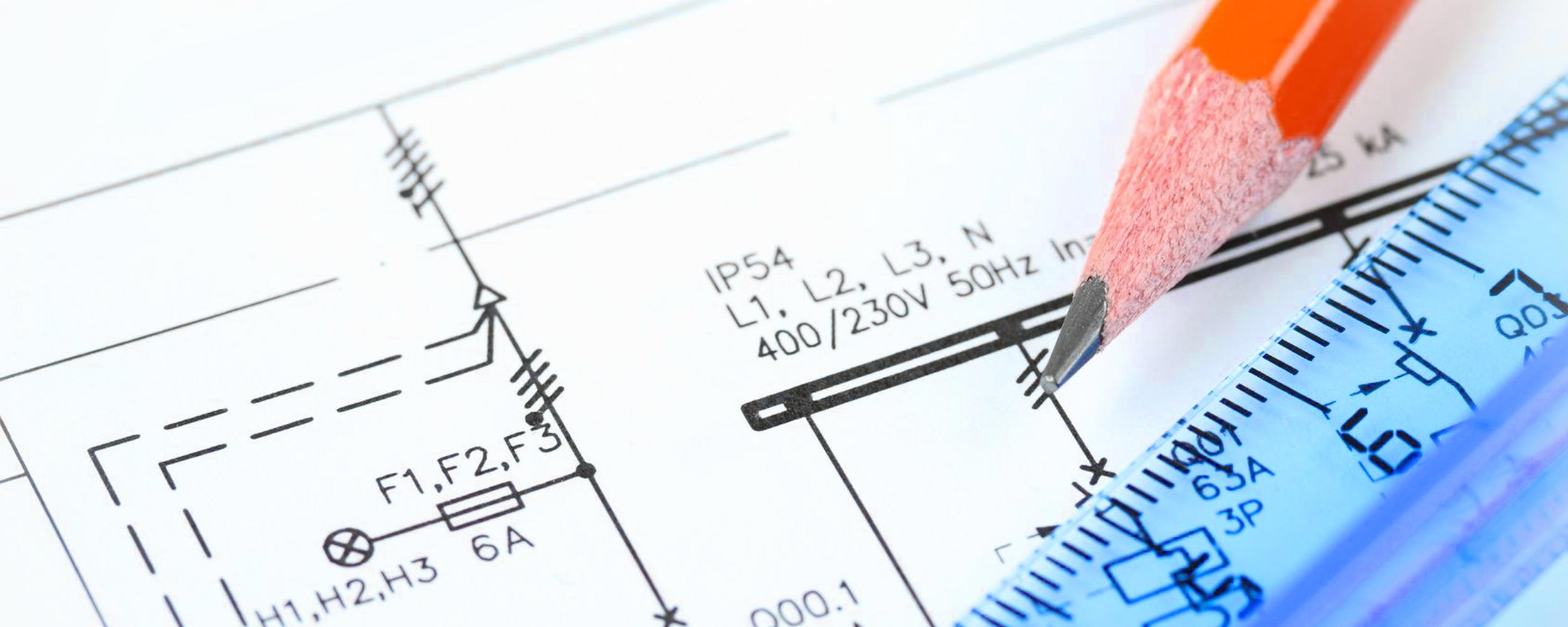 Electrical plan drawing