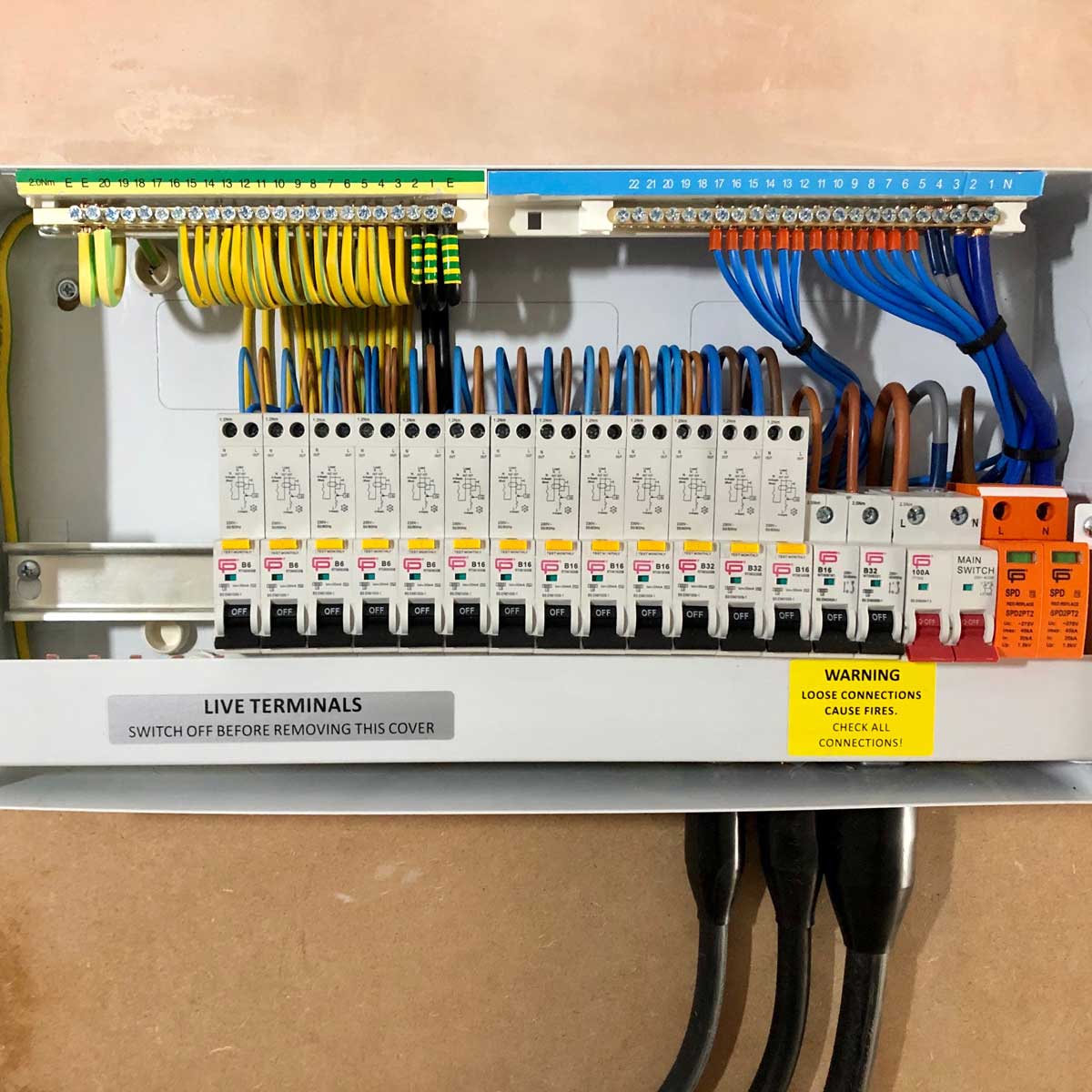 Consumer&#x20;unit&#x20;installed&#x20;in&#x20;a&#x20;recently&#x20;renovated&#x20;Budleigh&#x20;Salterton&#x20;home