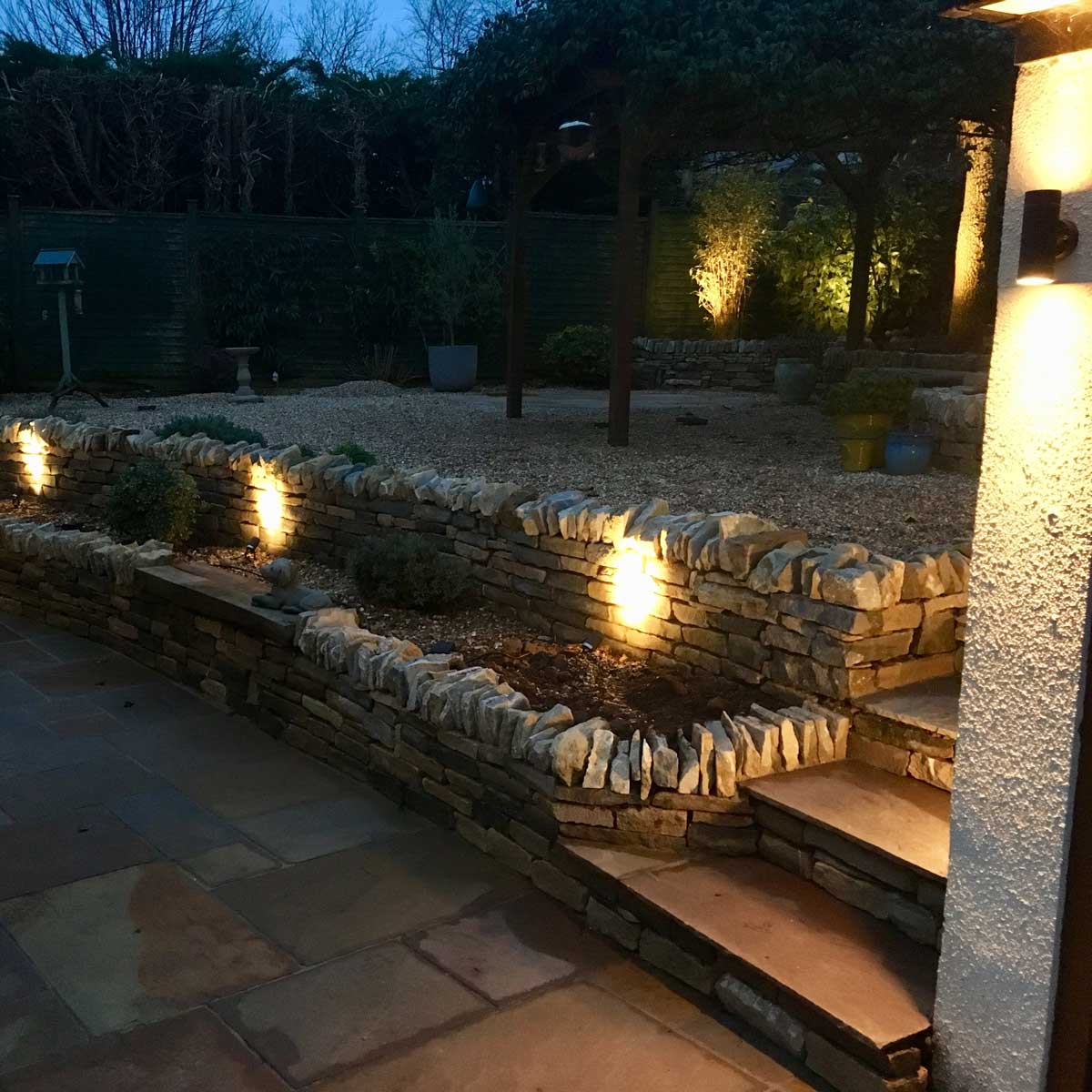 Landscape&#x20;lighting&#x20;installed&#x20;at&#x20;a&#x20;home&#x20;in&#x20;Yettington